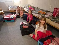 Děti na pokoji během školního pobytu – Hotel ADLER